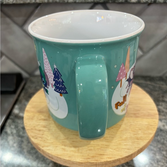 New Christmas Angel and Stitch “Full of Joy” mug coffee cup - Picture 3 of 7
